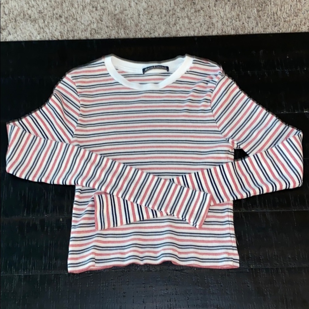 Brandy cropped long sleeve